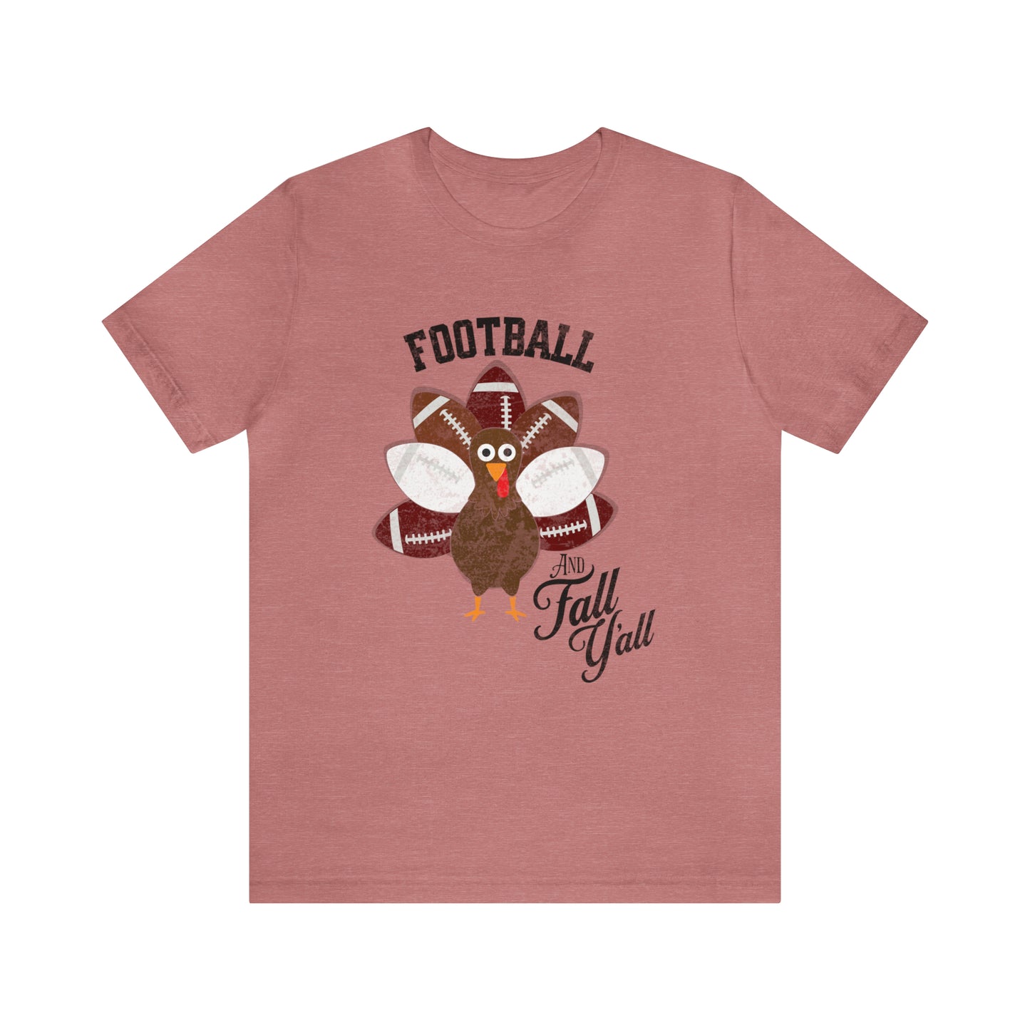 Vintage Maroon and White Football and Fall Short Sleeve Tee, Football and turkey shirt, Mississippi State