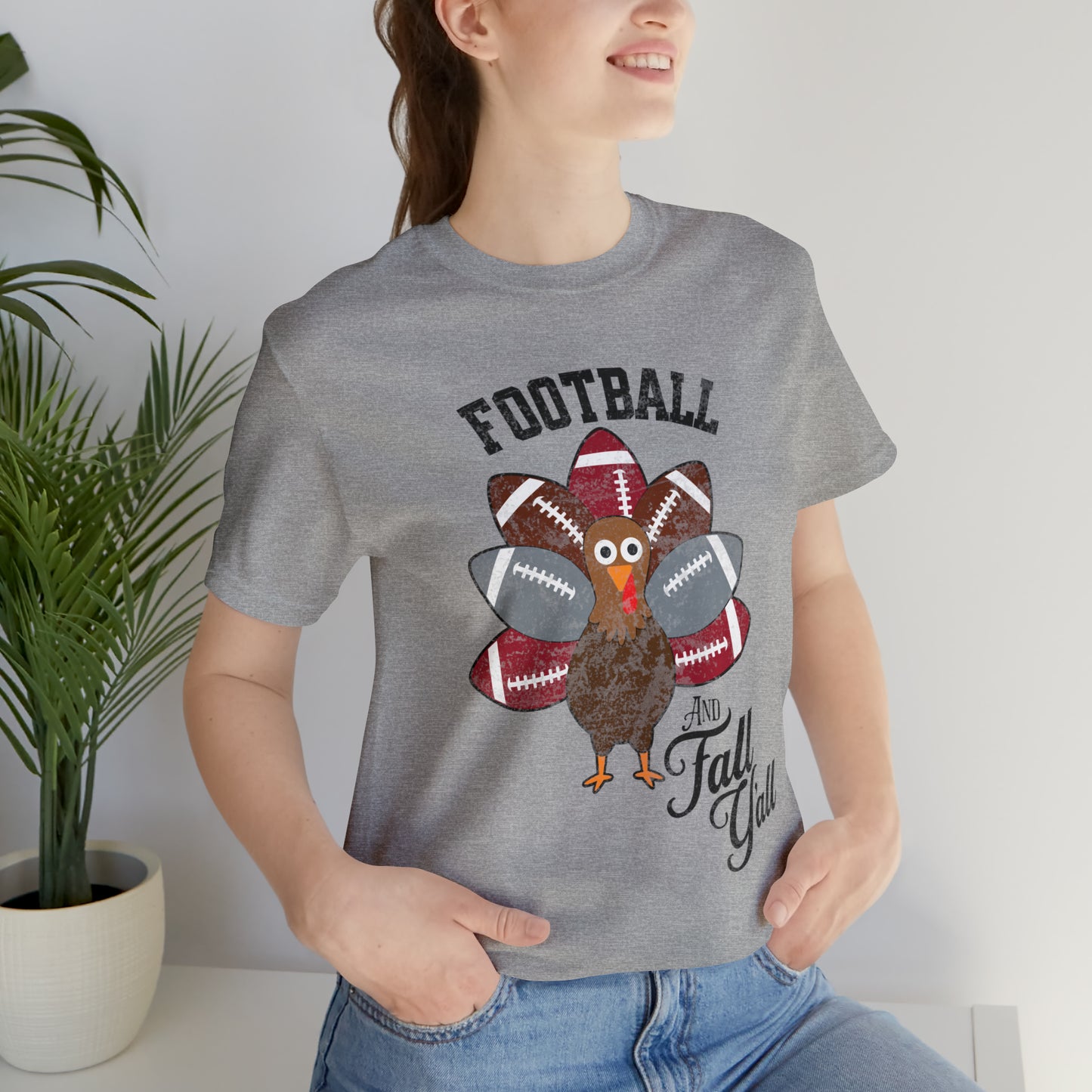 Vintage Crimson and Gray Football Short Sleeve Tee, Football and turkey shirt, Alabama