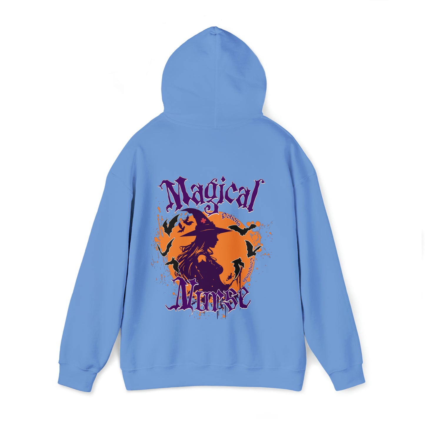 Magical Nurse Halloween Hooded Sweatshirt