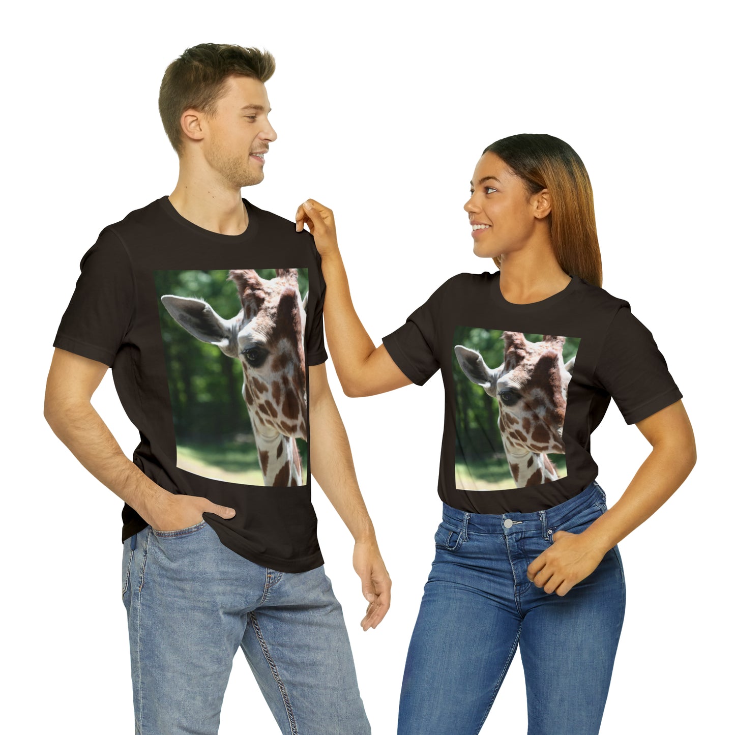Unisex Jersey Short Sleeve Tee, Giraffe