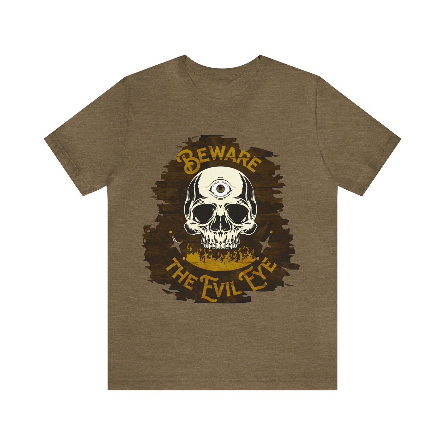 Gray Evil Eye Halloween Shirt, Halloween shirt, Skull Shirt