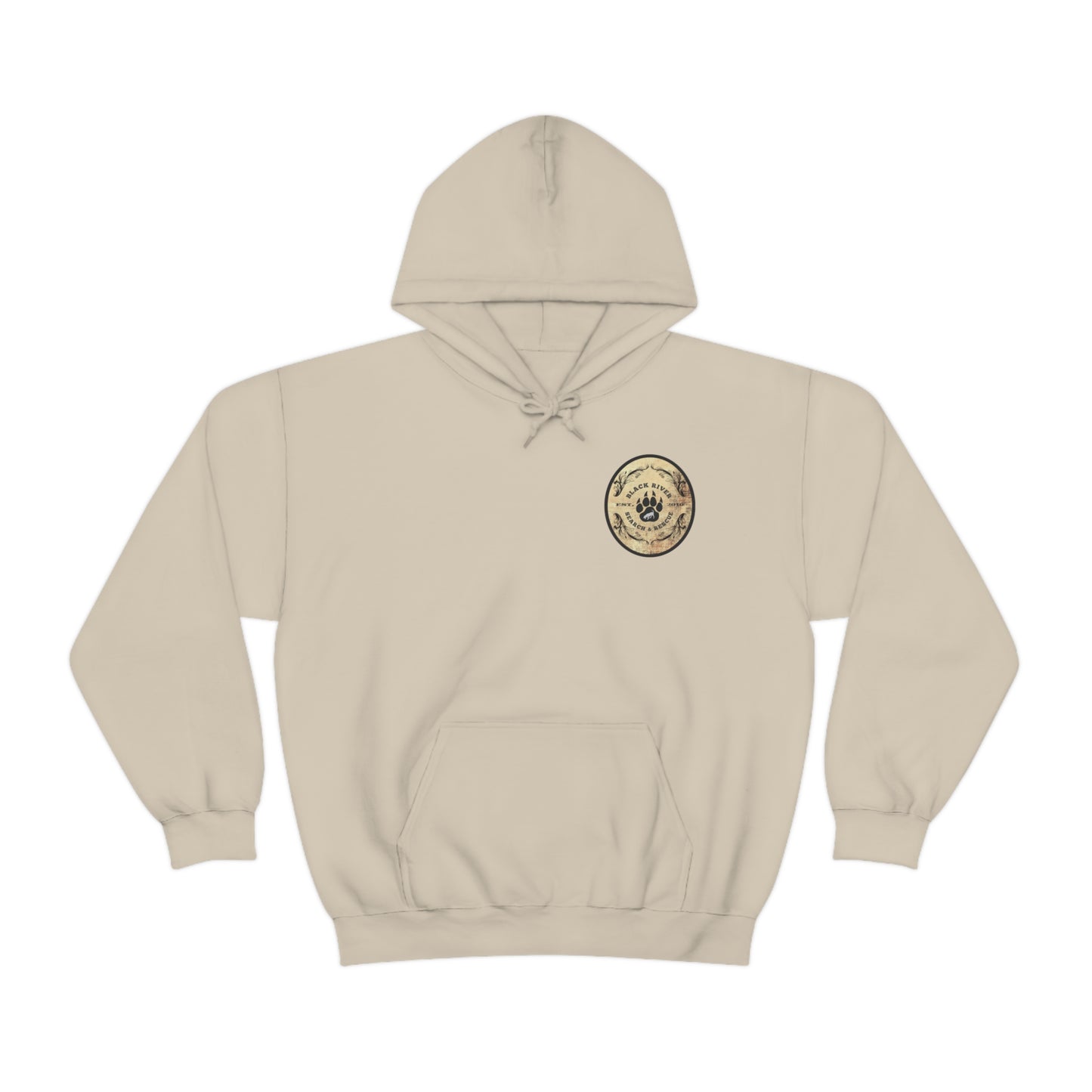 Black River Search & Rescue Logo Unisex Heavy Blend™ Hooded Sweatshirt