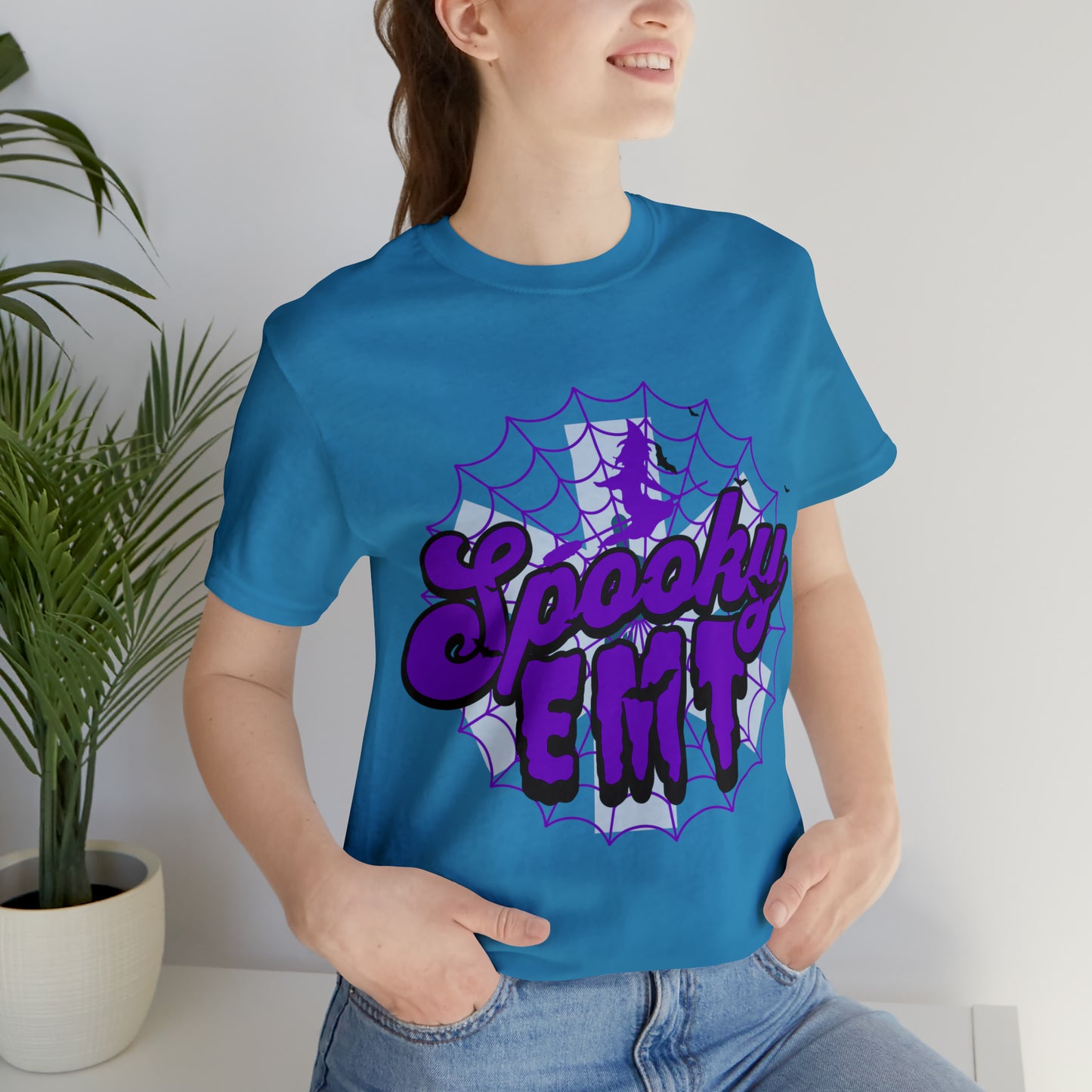 Fun Halloween EMT T-shirt, Spooky EMT shirt, EMT shirt, Halloween shirt