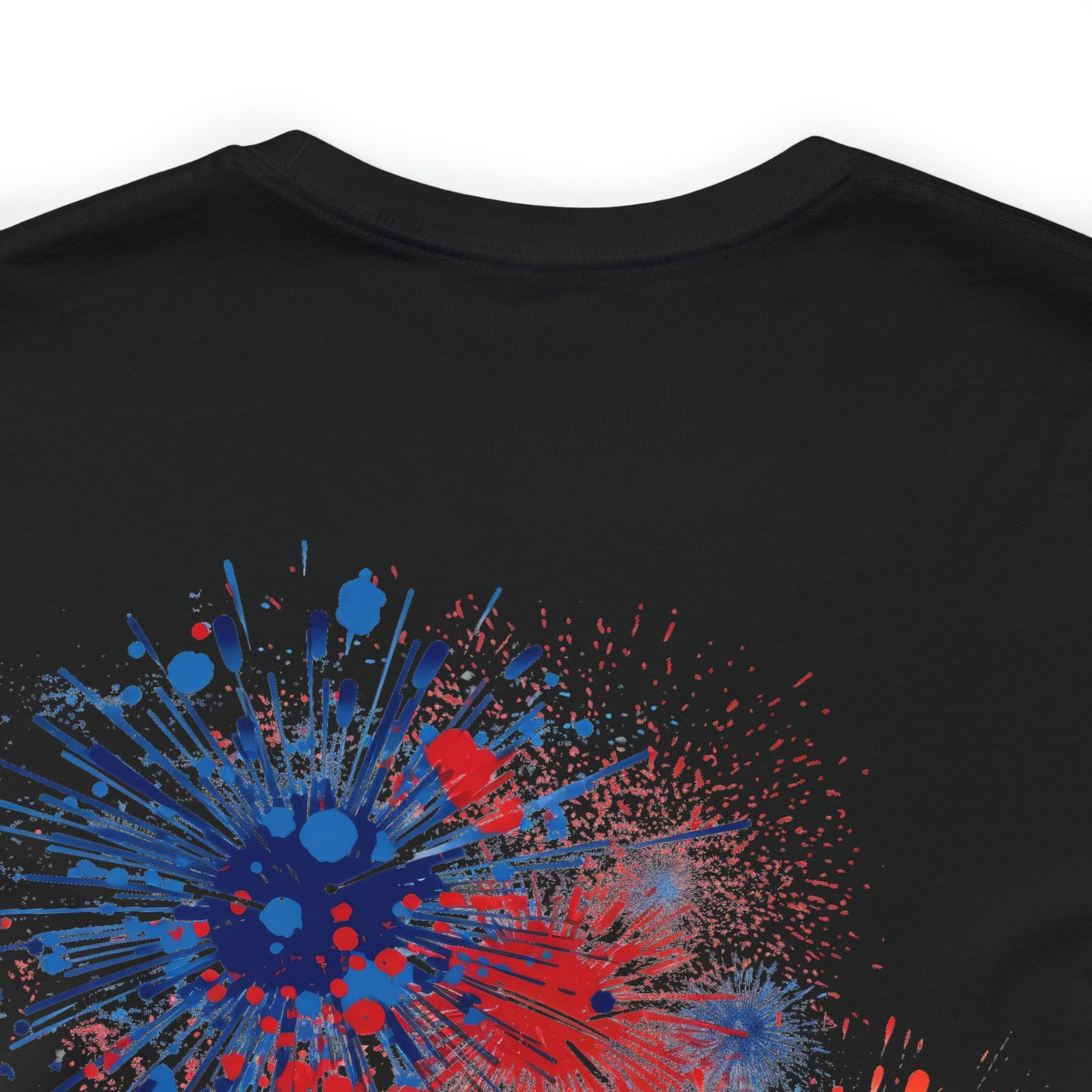 Freedom Smiley Face Flag Unisex Jersey Short Sleeve Tee Patriotic American Flag