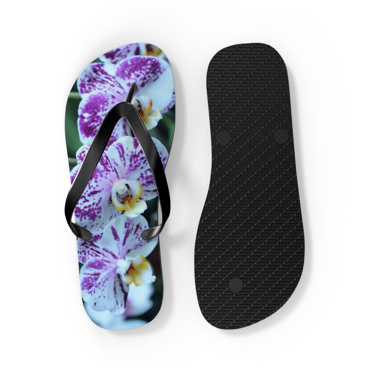 Flip Flops, Orchids, Purple, Flowers