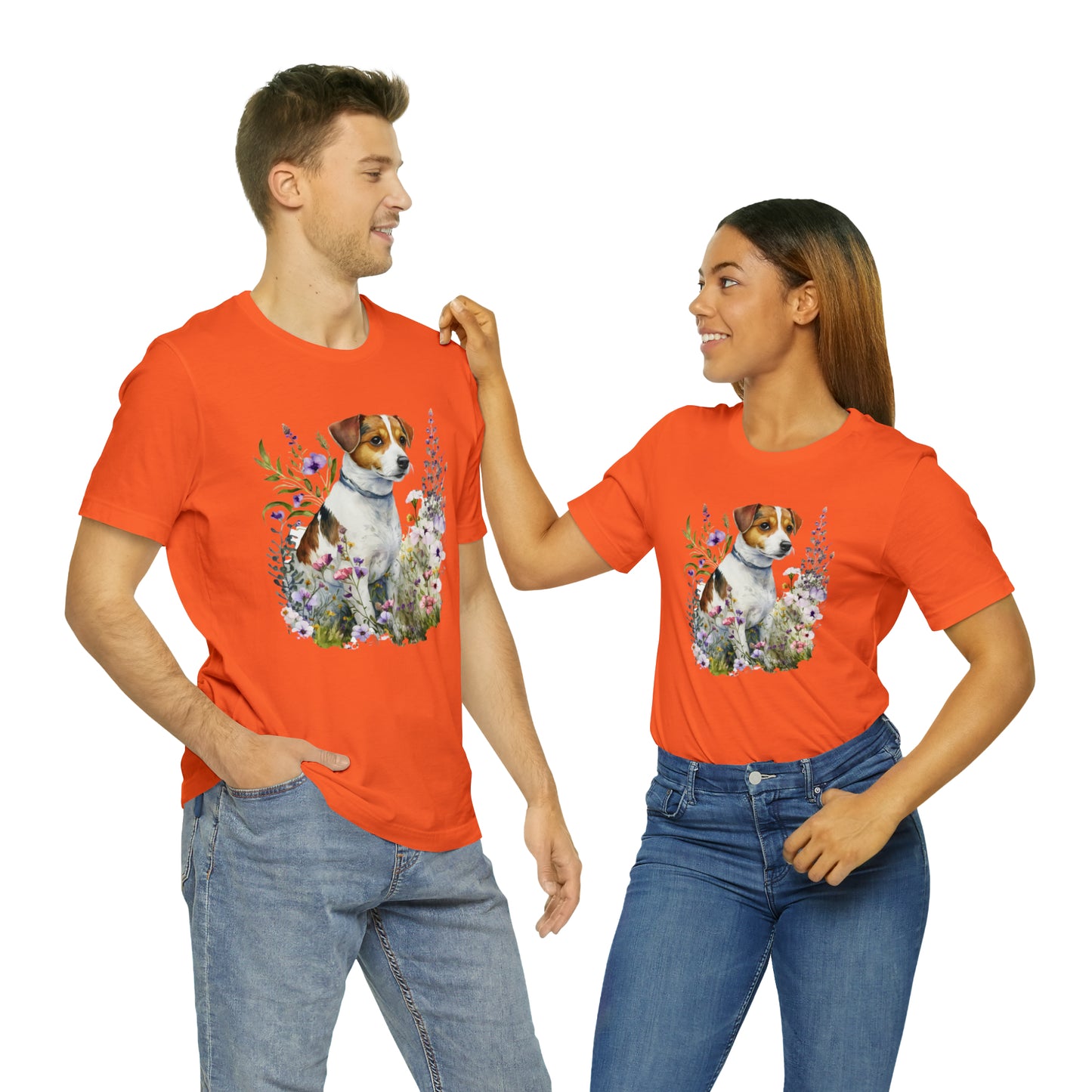 Jack Russell Unisex Jersey Short Sleeve Tee