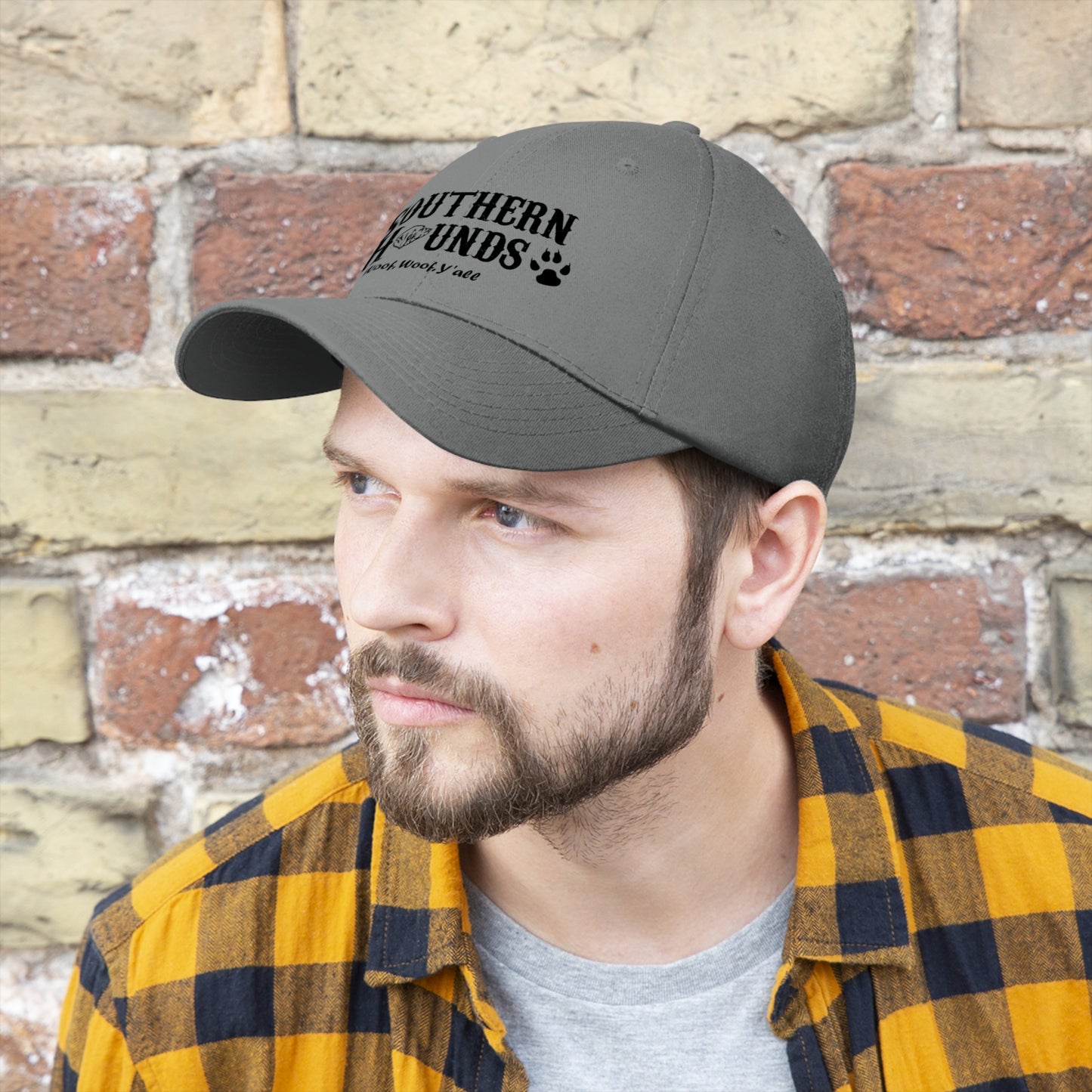 Unisex Twill Hat Southern Hounds Logo