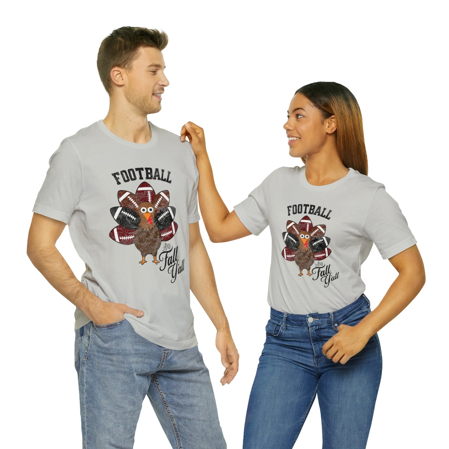 Vintage Garnet and Black Football and Fall Short Sleeve Tee, Football and turkey shirt, South Carolina