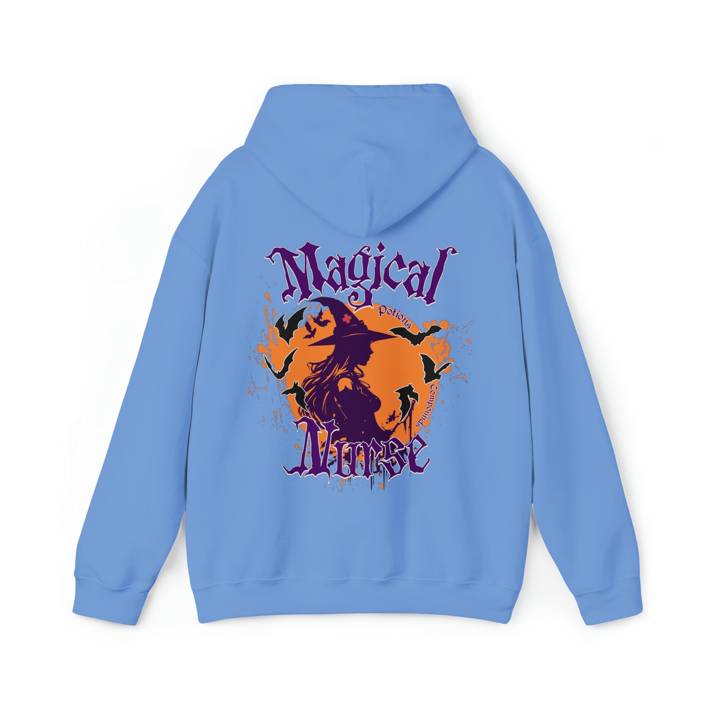 Magical Nurse Halloween Hooded Sweatshirt