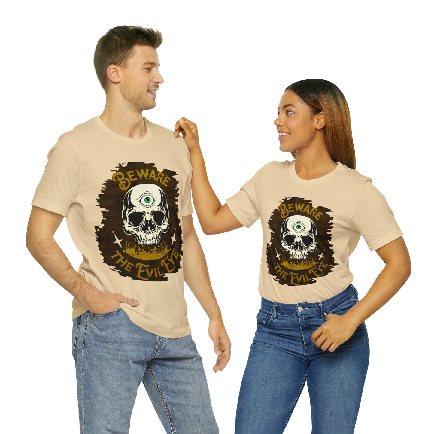 Green Evil Eye Halloween Shirt, Halloween shirt, Skull Shirt