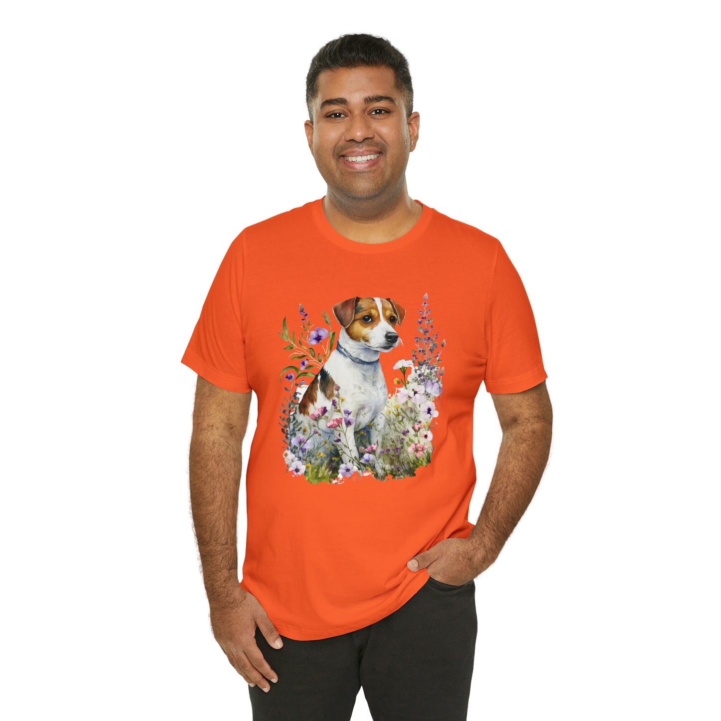 Jack Russell Unisex Jersey Short Sleeve Tee