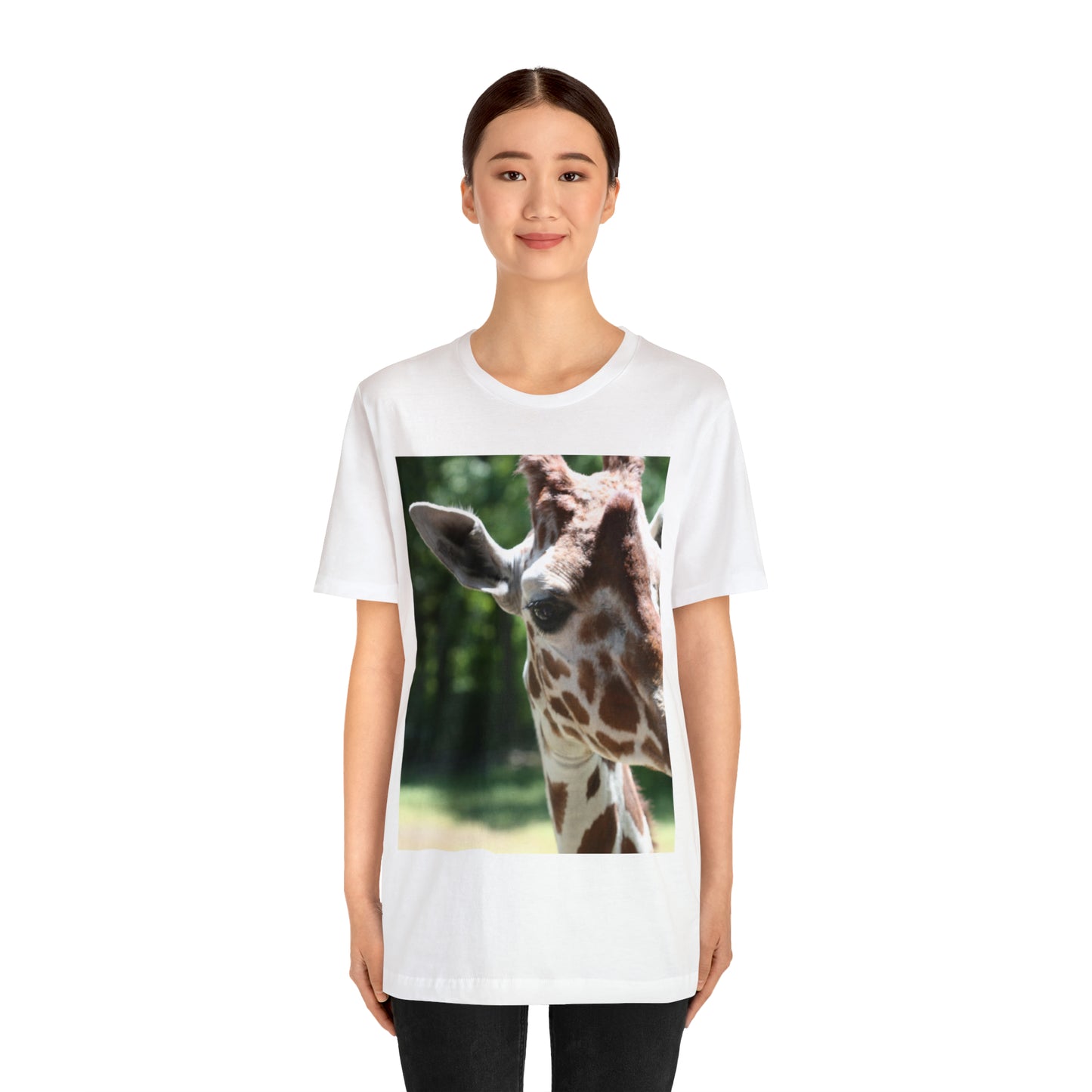 Unisex Jersey Short Sleeve Tee, Giraffe