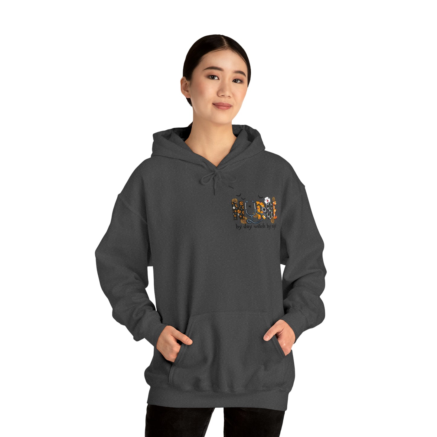 Magical Nurse Halloween Hooded Sweatshirt