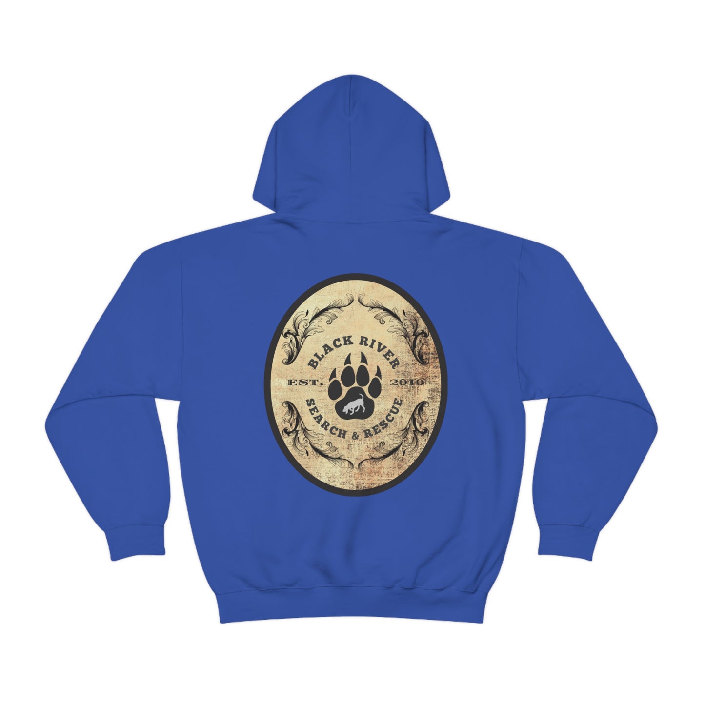 Black River Search & Rescue Logo Unisex Heavy Blend™ Hooded Sweatshirt