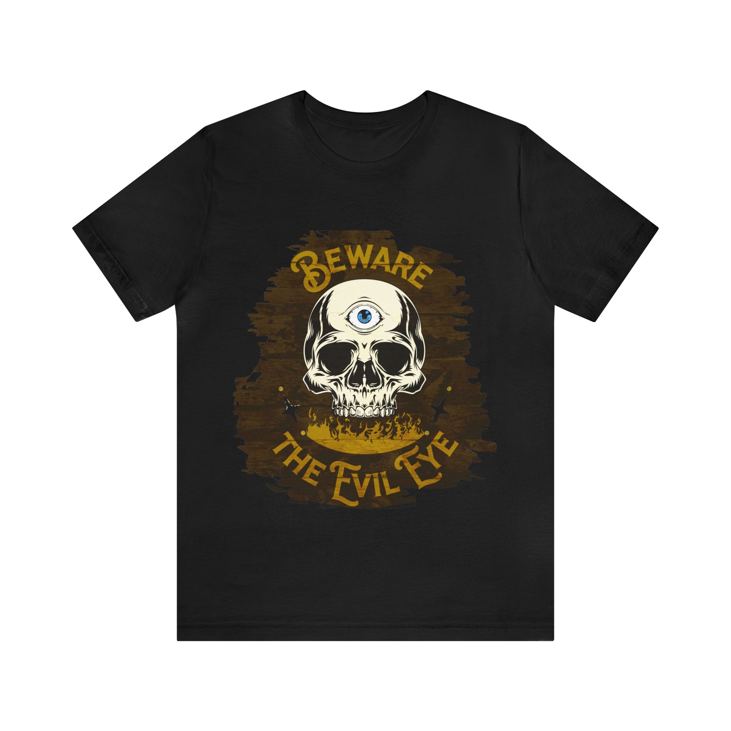 Blue Evil Eye Halloween Shirt, Halloween shirt, Skull Shirt