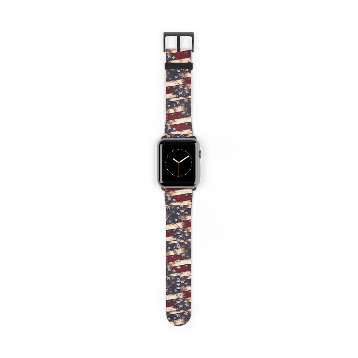 Distressed American Flag Apple Watch Band