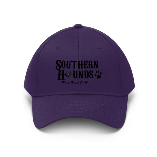 Unisex Twill Hat Southern Hounds Logo