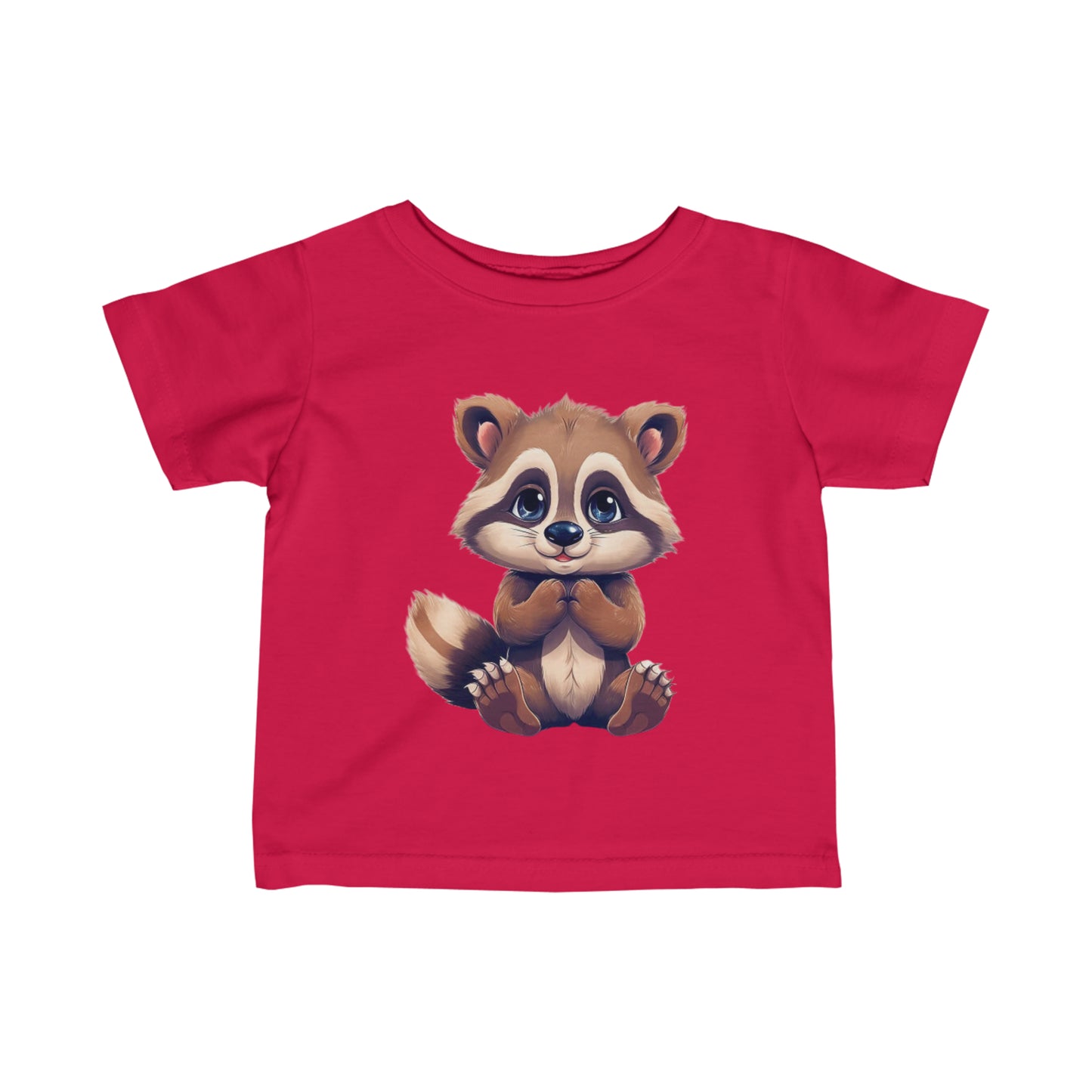 Baby Raccoon Infant Fine Jersey Tee