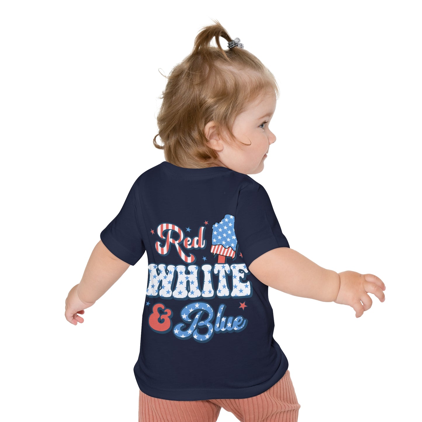 Star Spangled and Sassy 4th of July Baby Short Sleeve T-Shirt Patriotic