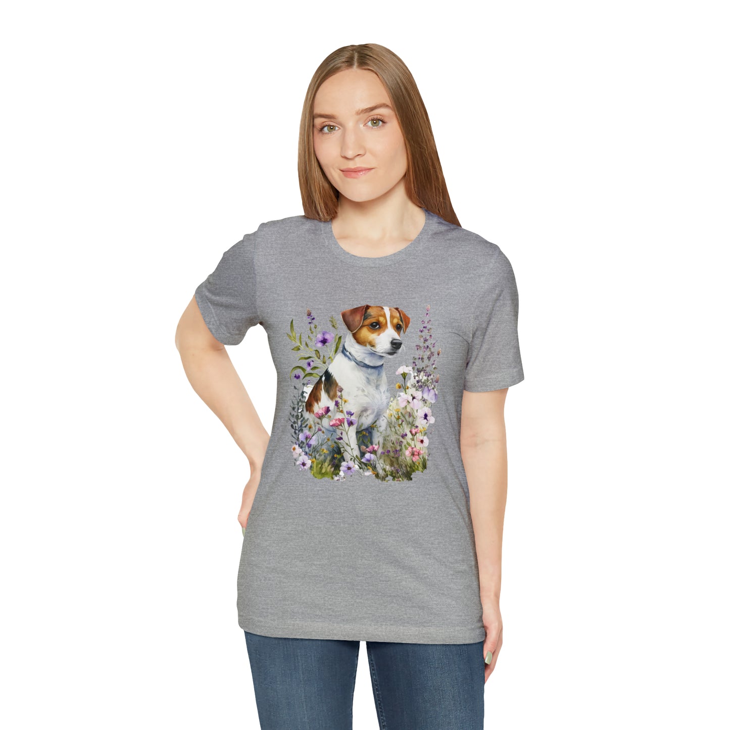 Jack Russell Unisex Jersey Short Sleeve Tee