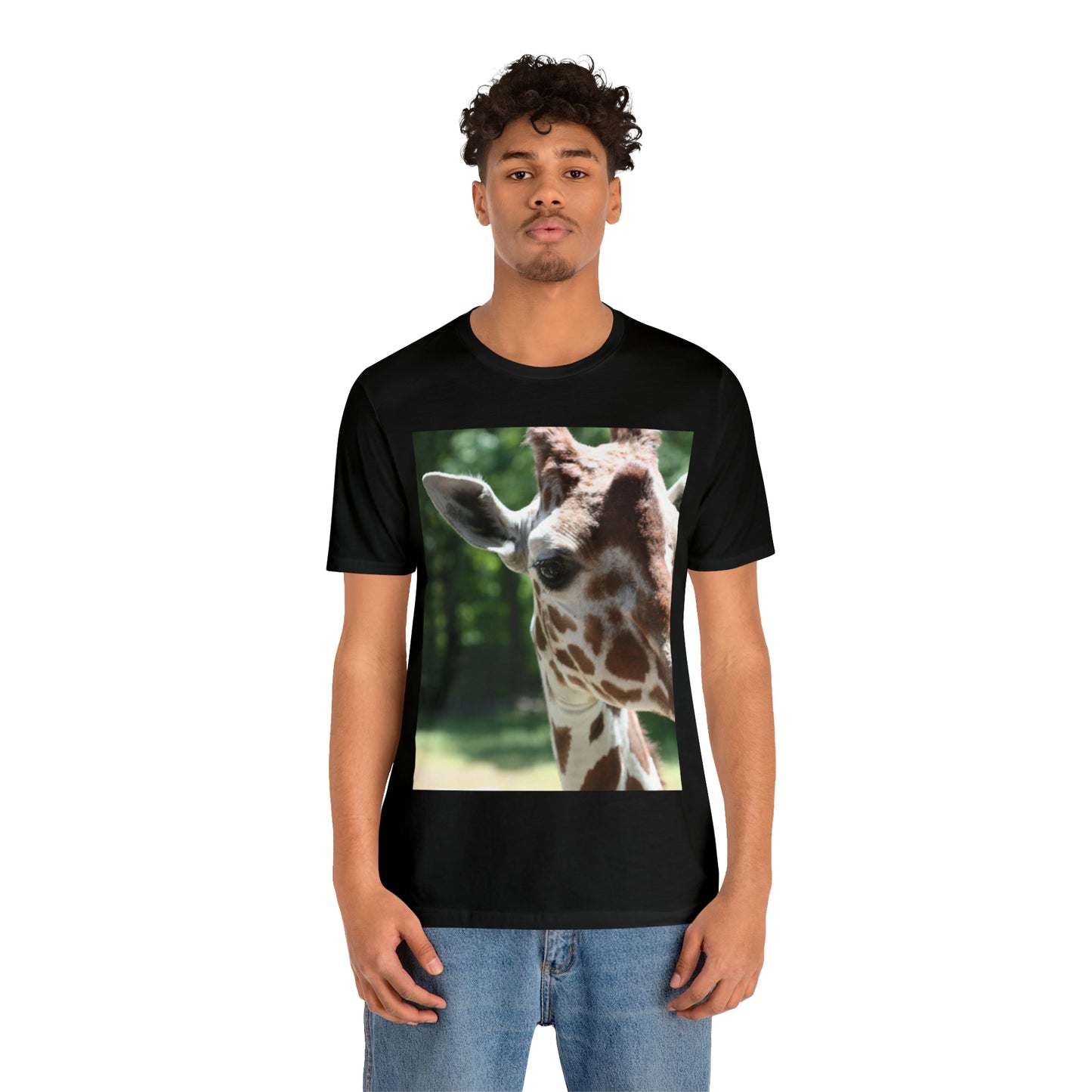 Unisex Jersey Short Sleeve Tee, Giraffe