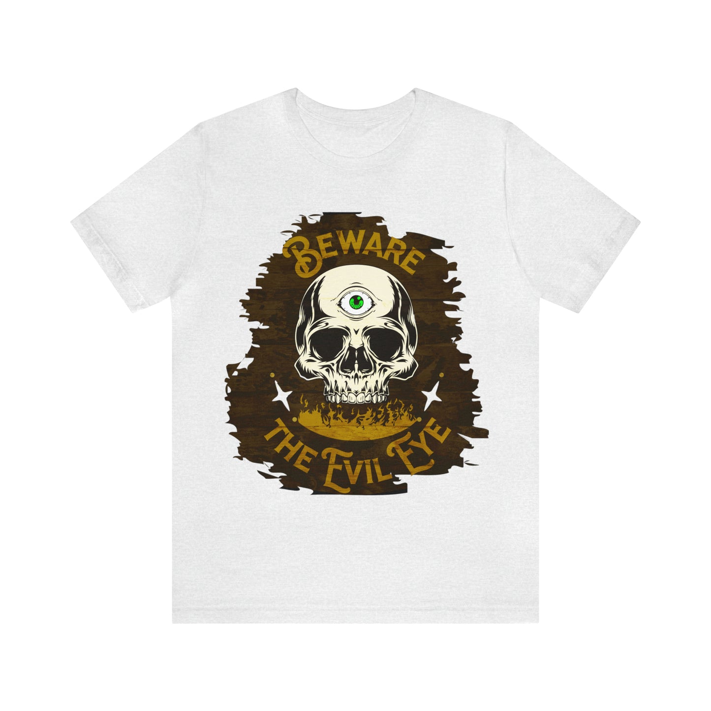 Green Evil Eye Halloween Shirt, Halloween shirt, Skull Shirt