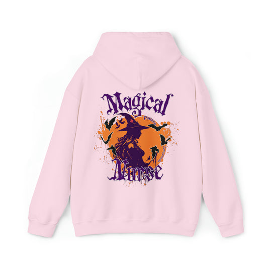 Magical Nurse Halloween Hooded Sweatshirt