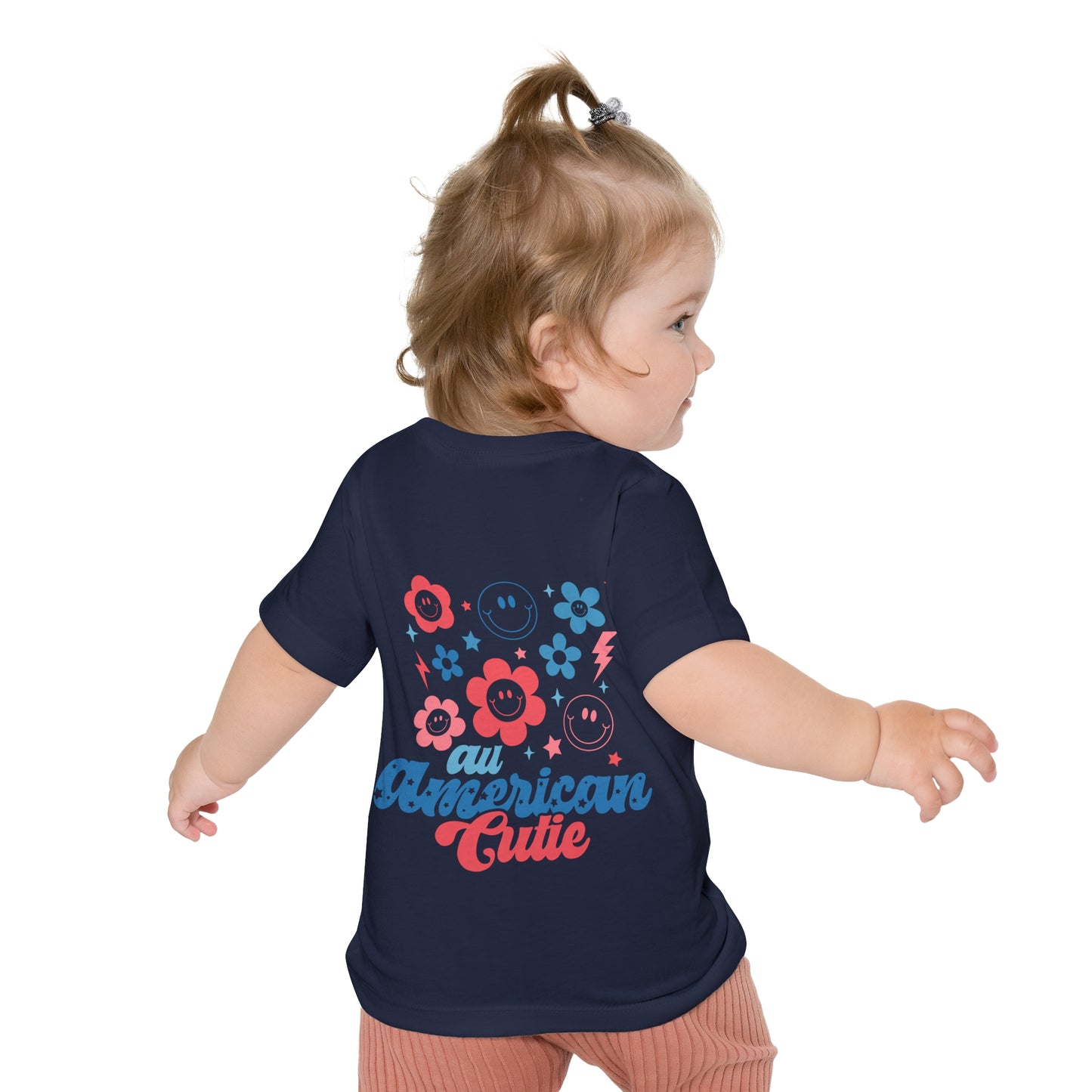 Little firecracker 4th of July Baby Short Sleeve T-Shirt Patriotic