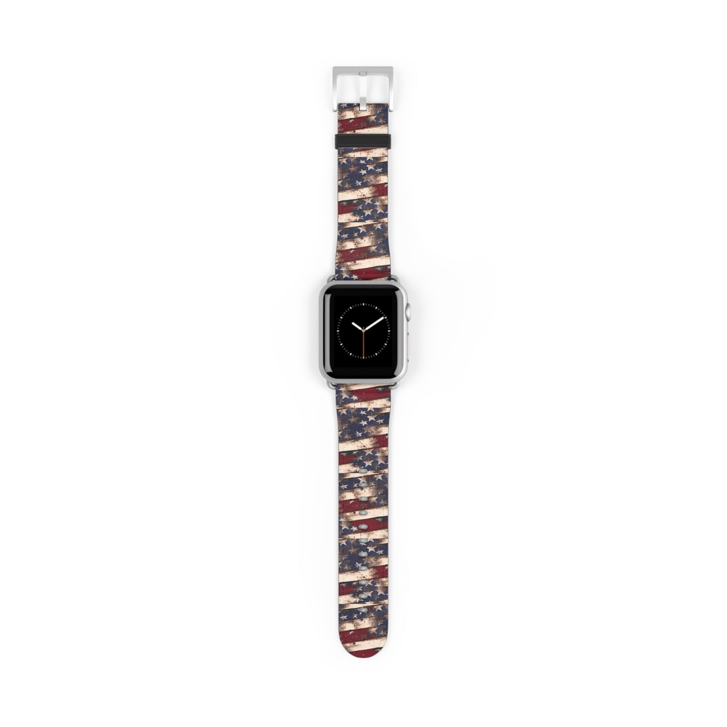 Distressed American Flag Apple Watch Band