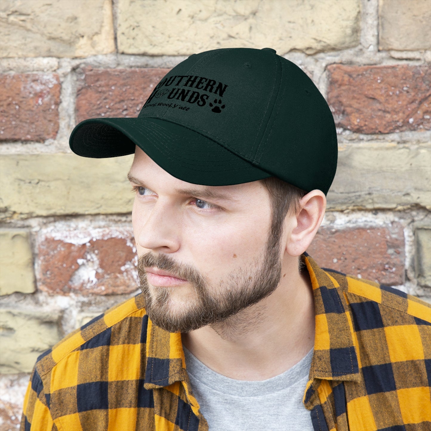Unisex Twill Hat Southern Hounds Logo
