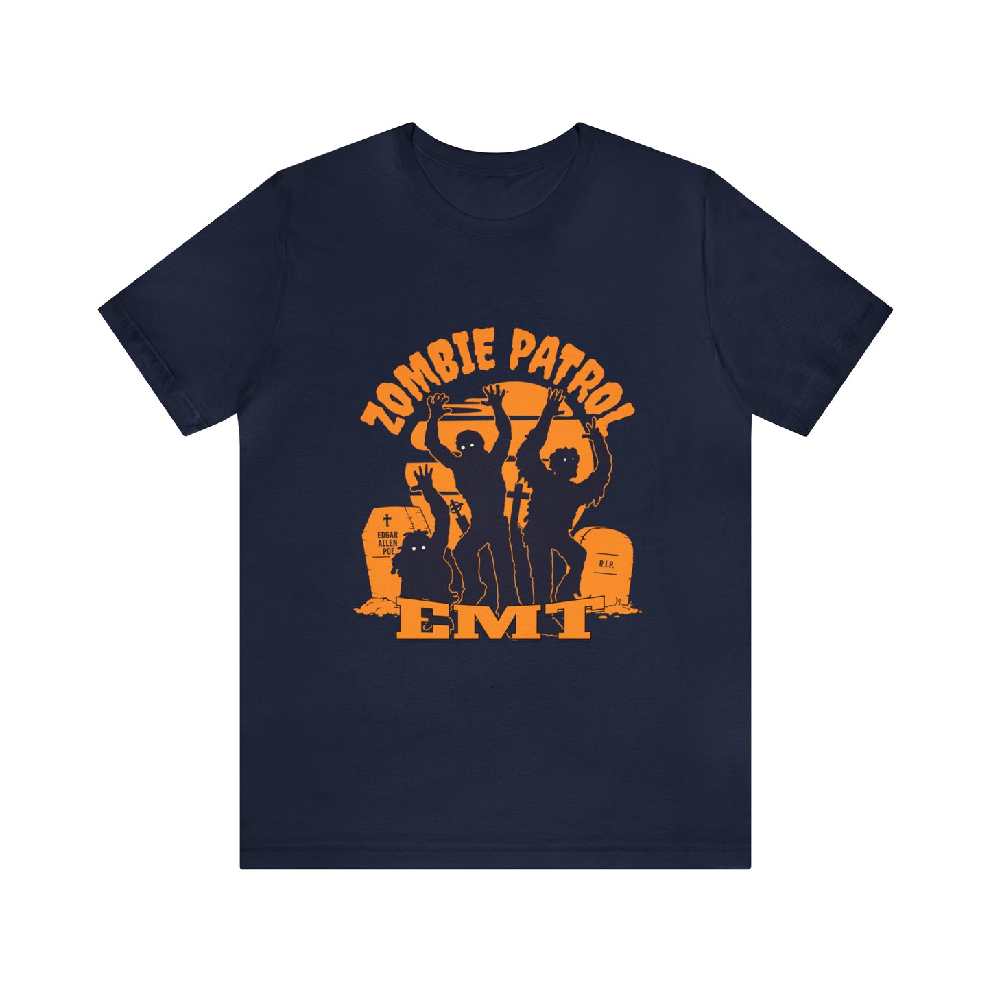 Halloween Zombie Patrol EMT Short Sleeve Tee