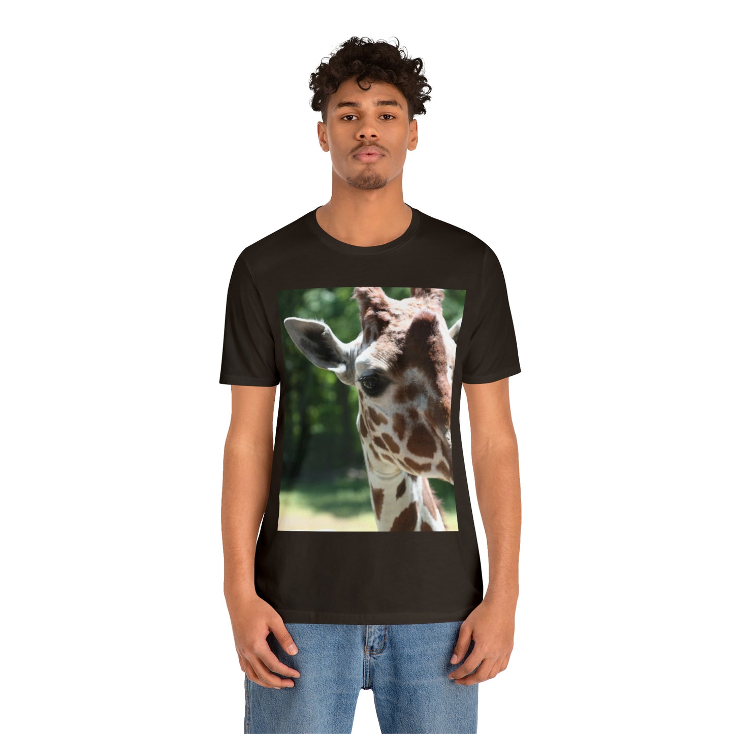 Unisex Jersey Short Sleeve Tee, Giraffe