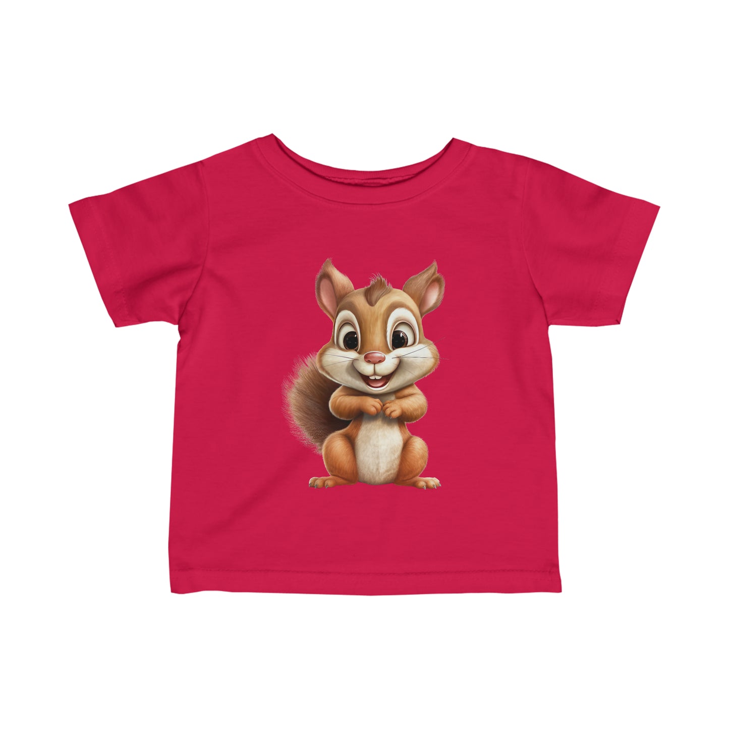 Baby Squirrel Infant Fine Jersey Tee