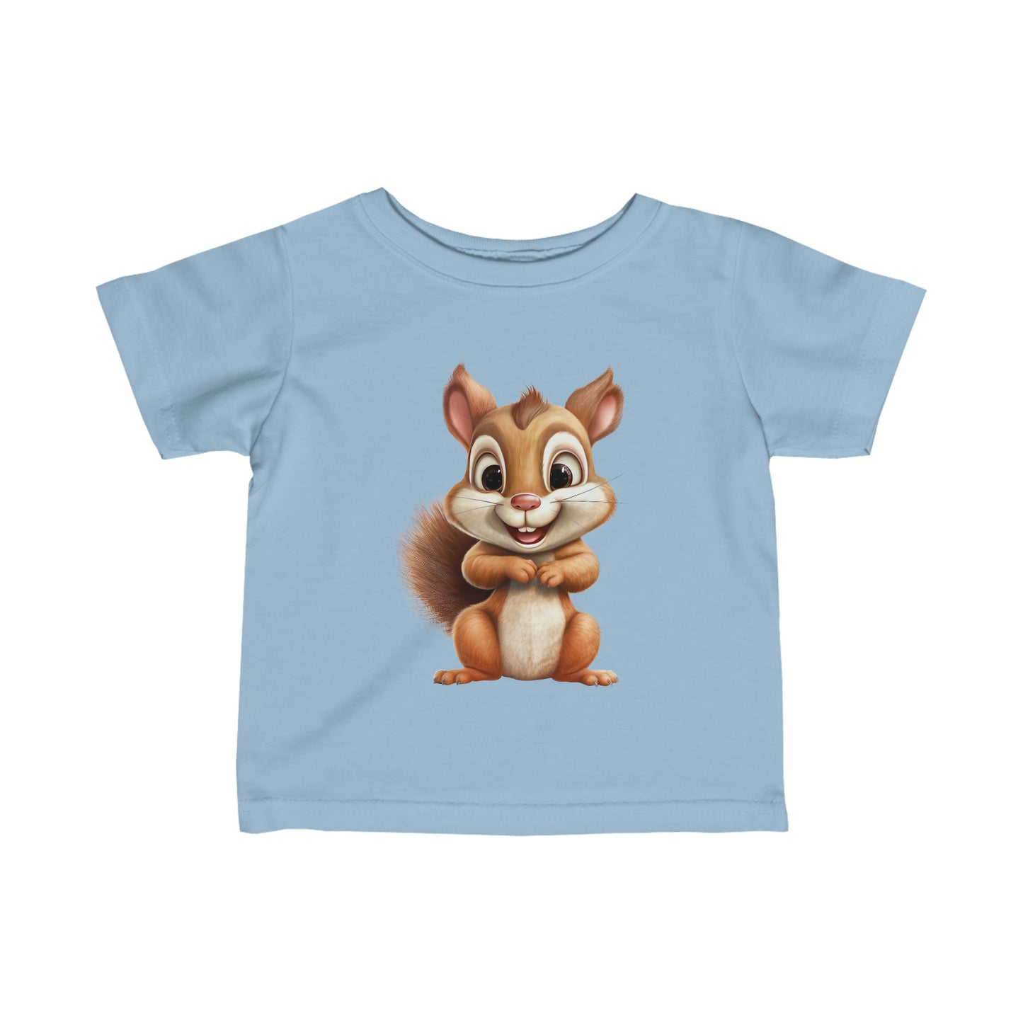 Baby Squirrel Infant Fine Jersey Tee