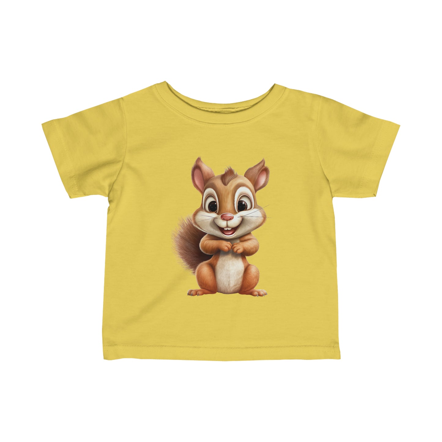 Baby Squirrel Infant Fine Jersey Tee