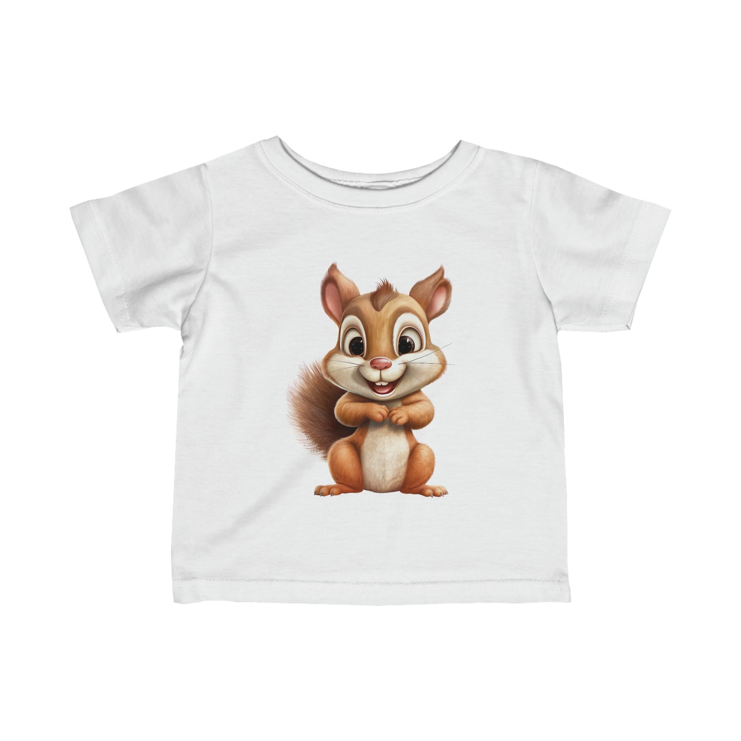 Baby Squirrel Infant Fine Jersey Tee