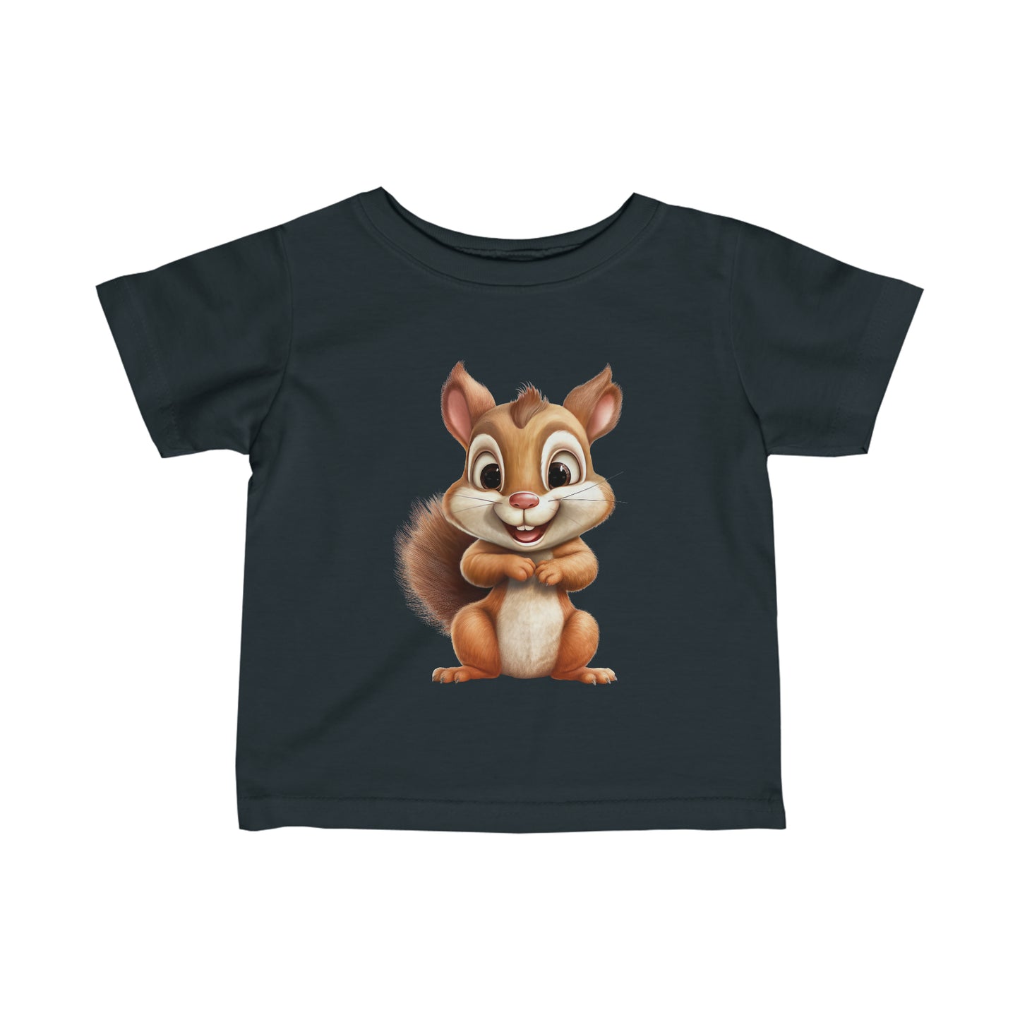 Baby Squirrel Infant Fine Jersey Tee