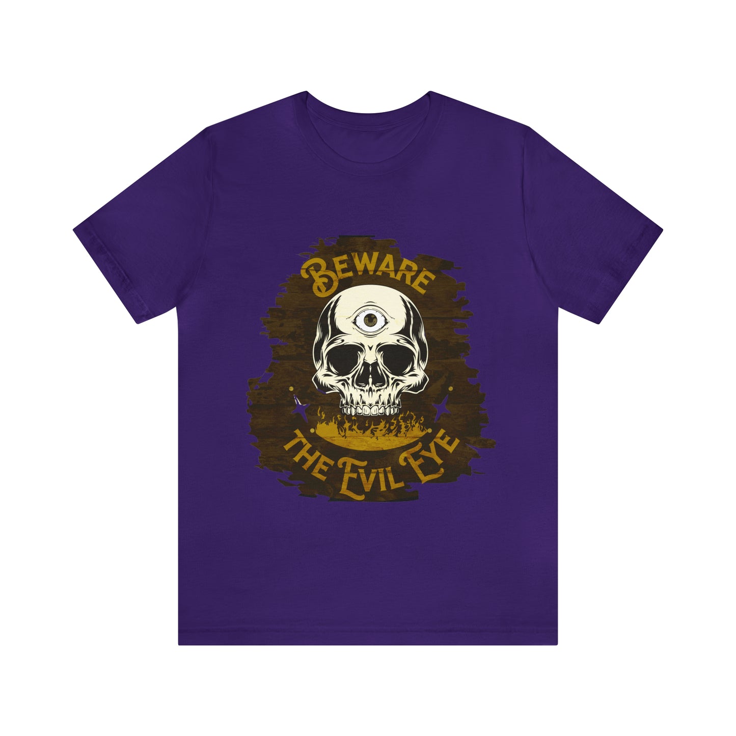 Brown Evil Eye Halloween Shirt, Halloween shirt, Skull Shirt