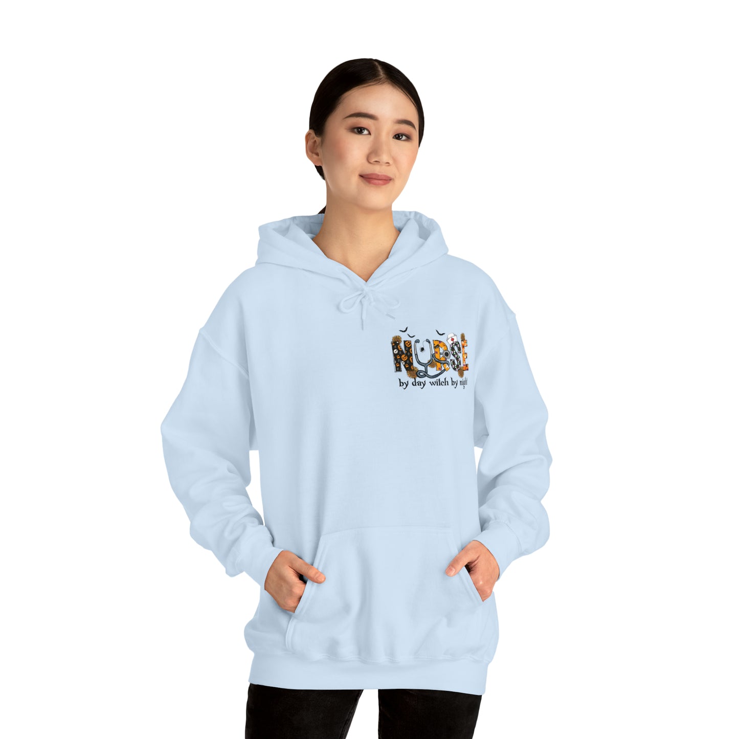 Magical Nurse Halloween Hooded Sweatshirt