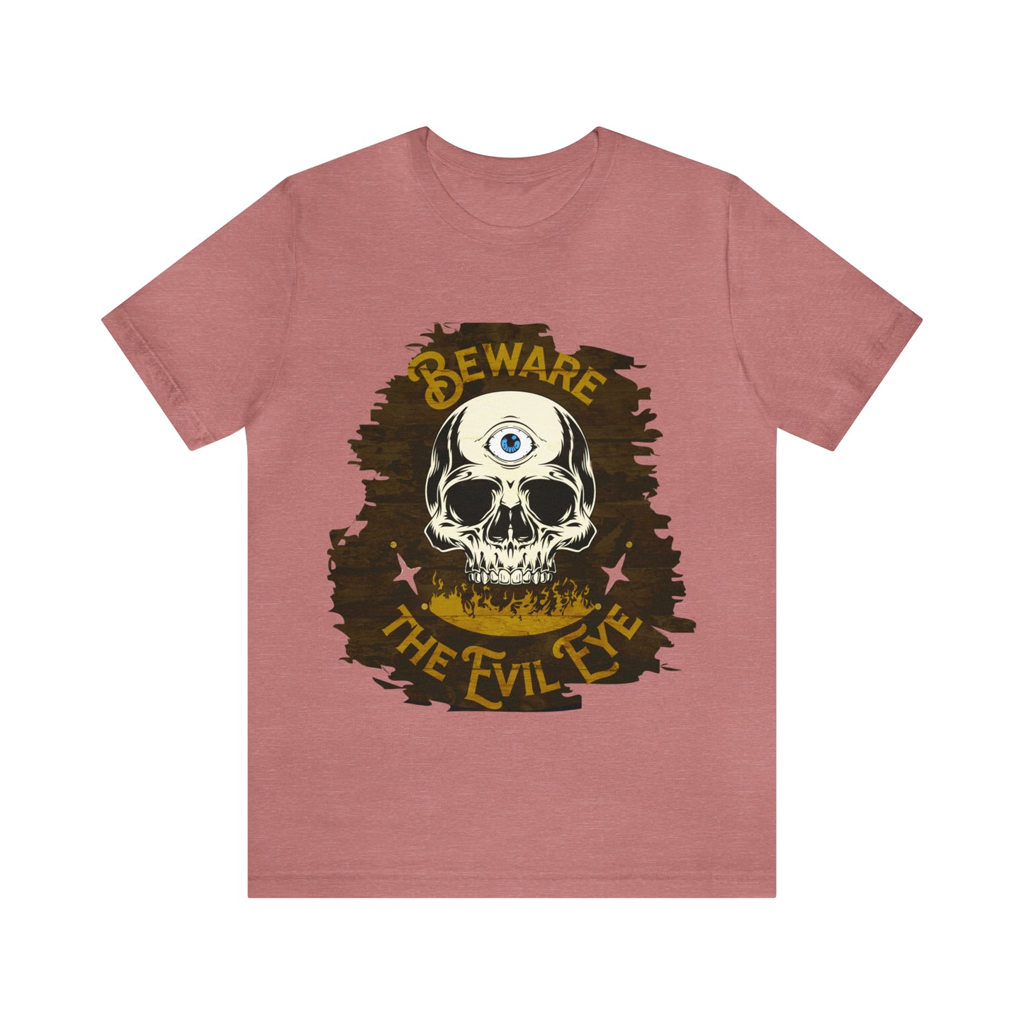 Blue Evil Eye Halloween Shirt, Halloween shirt, Skull Shirt