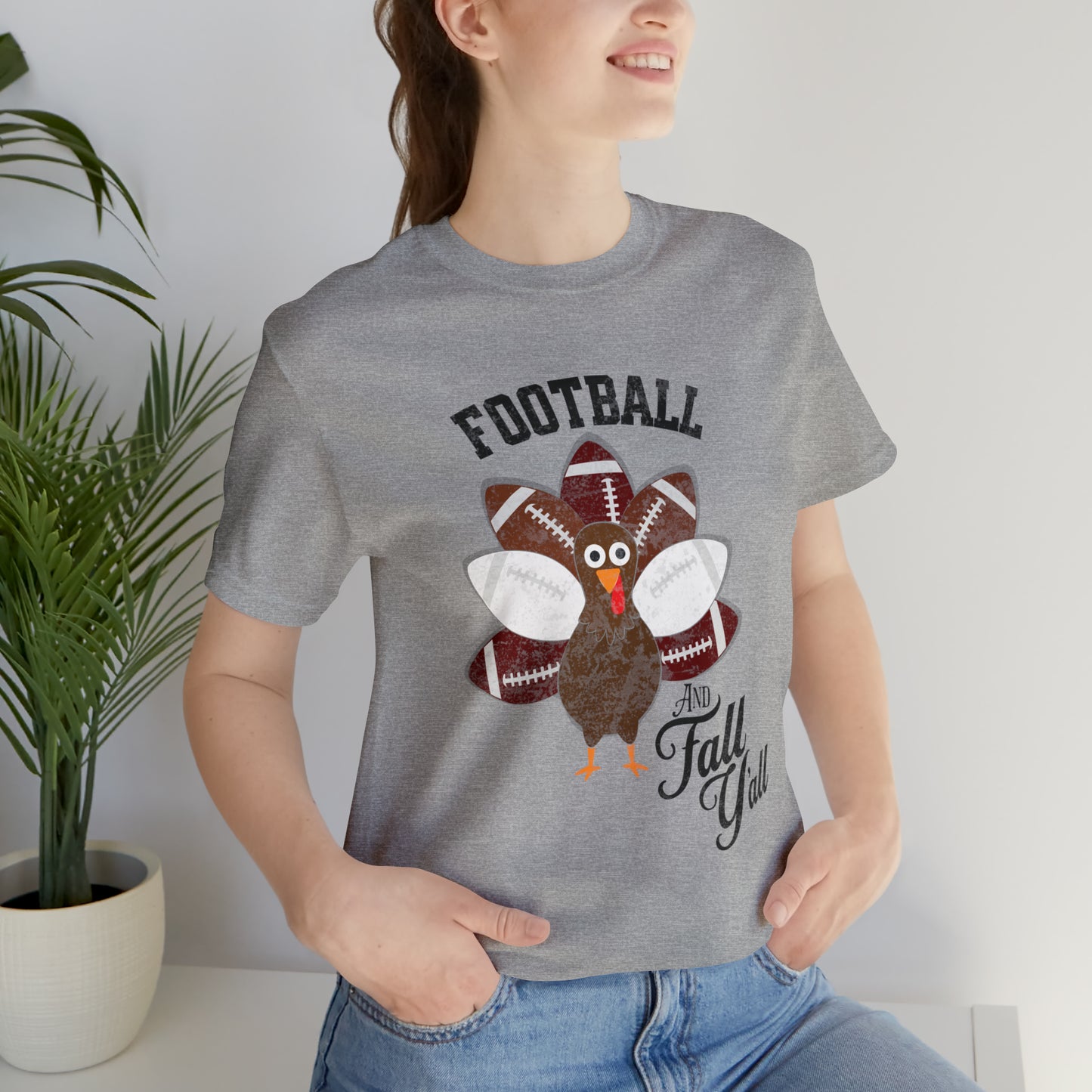 Vintage Maroon and White Football and Fall Short Sleeve Tee, Football and turkey shirt, Mississippi State