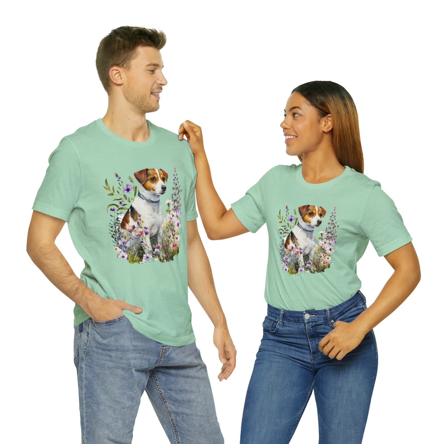 Jack Russell Unisex Jersey Short Sleeve Tee