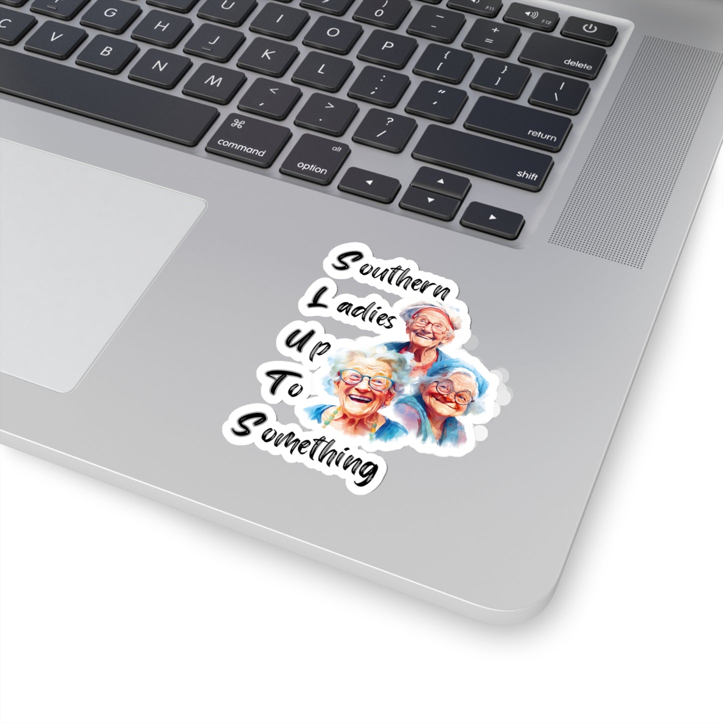 Southern Ladies Up to Something Kiss-Cut Stickers Funny lady sticker