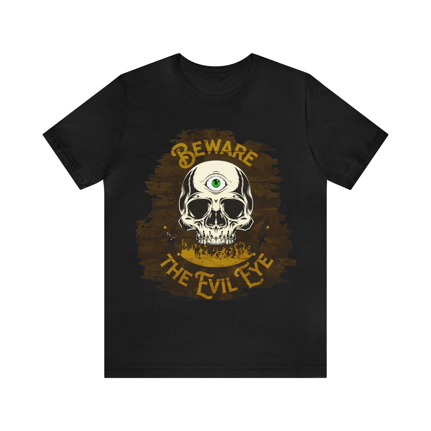 Green Evil Eye Halloween Shirt, Halloween shirt, Skull Shirt