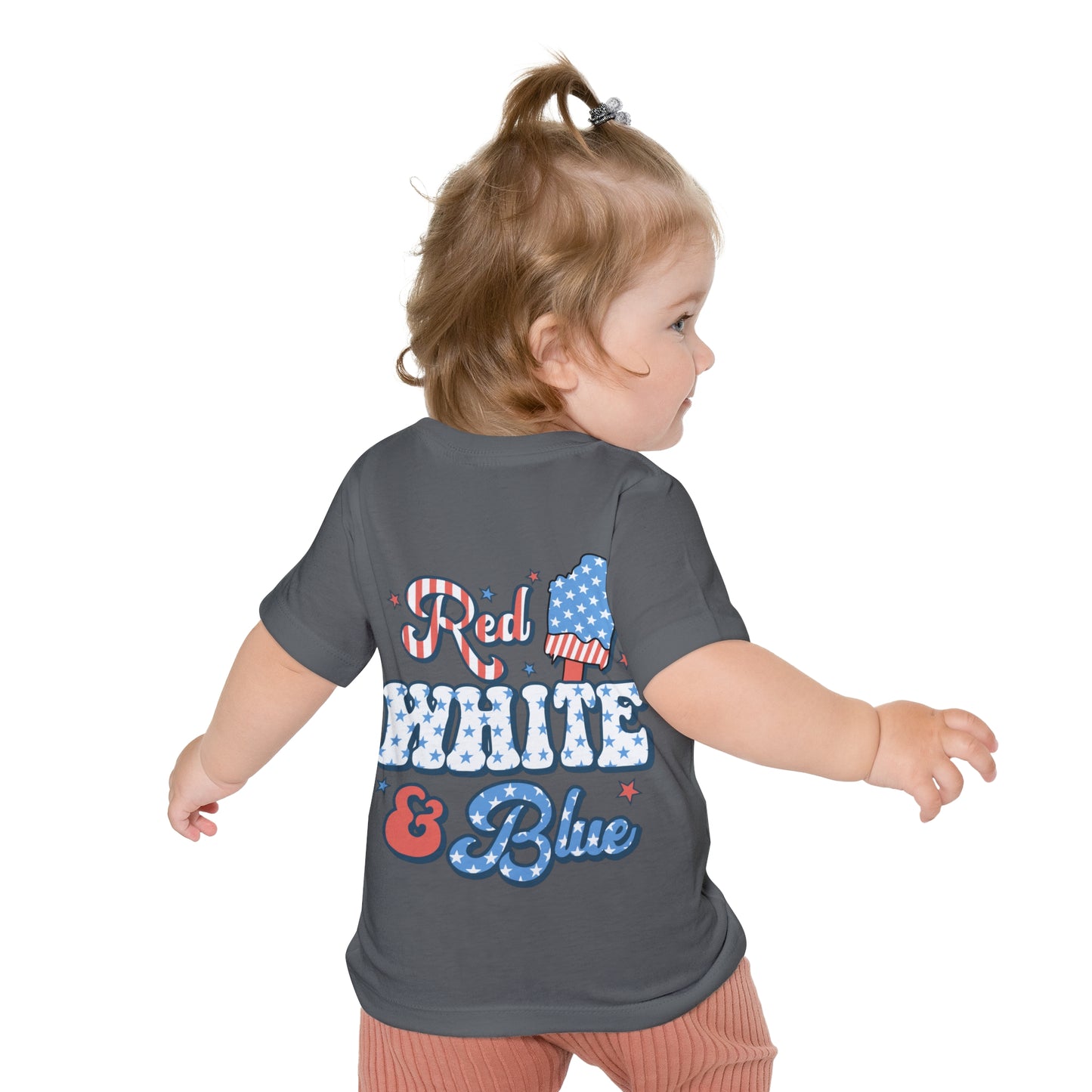 Star Spangled and Sassy 4th of July Baby Short Sleeve T-Shirt Patriotic