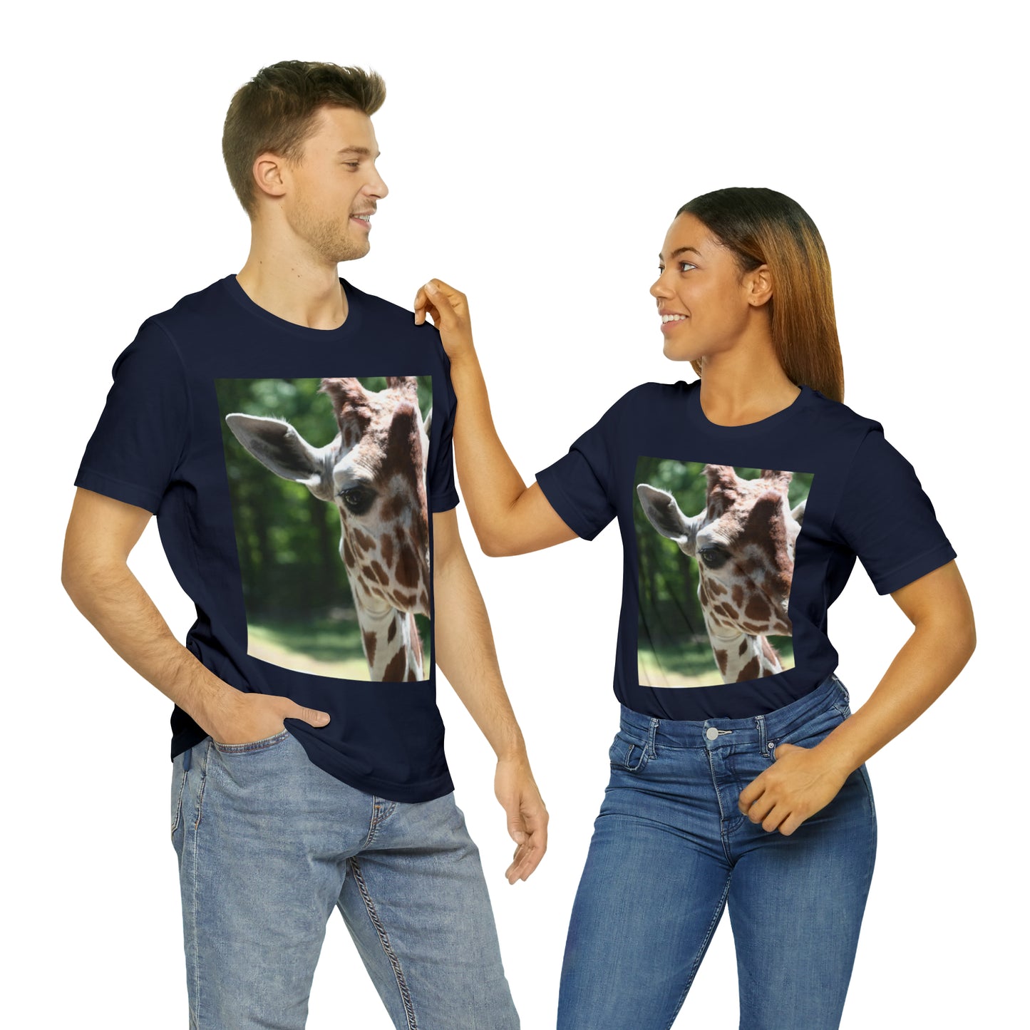 Unisex Jersey Short Sleeve Tee, Giraffe