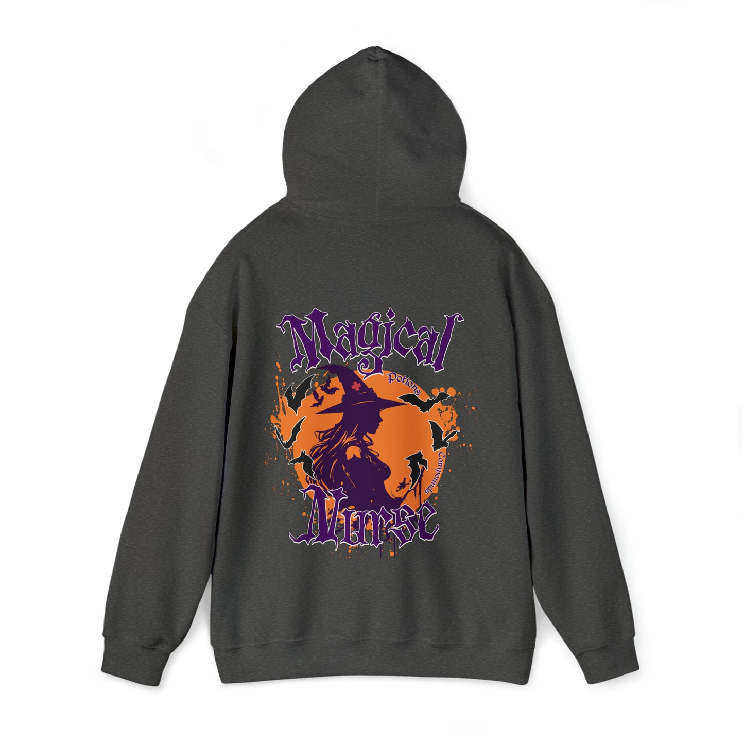 Magical Nurse Halloween Hooded Sweatshirt