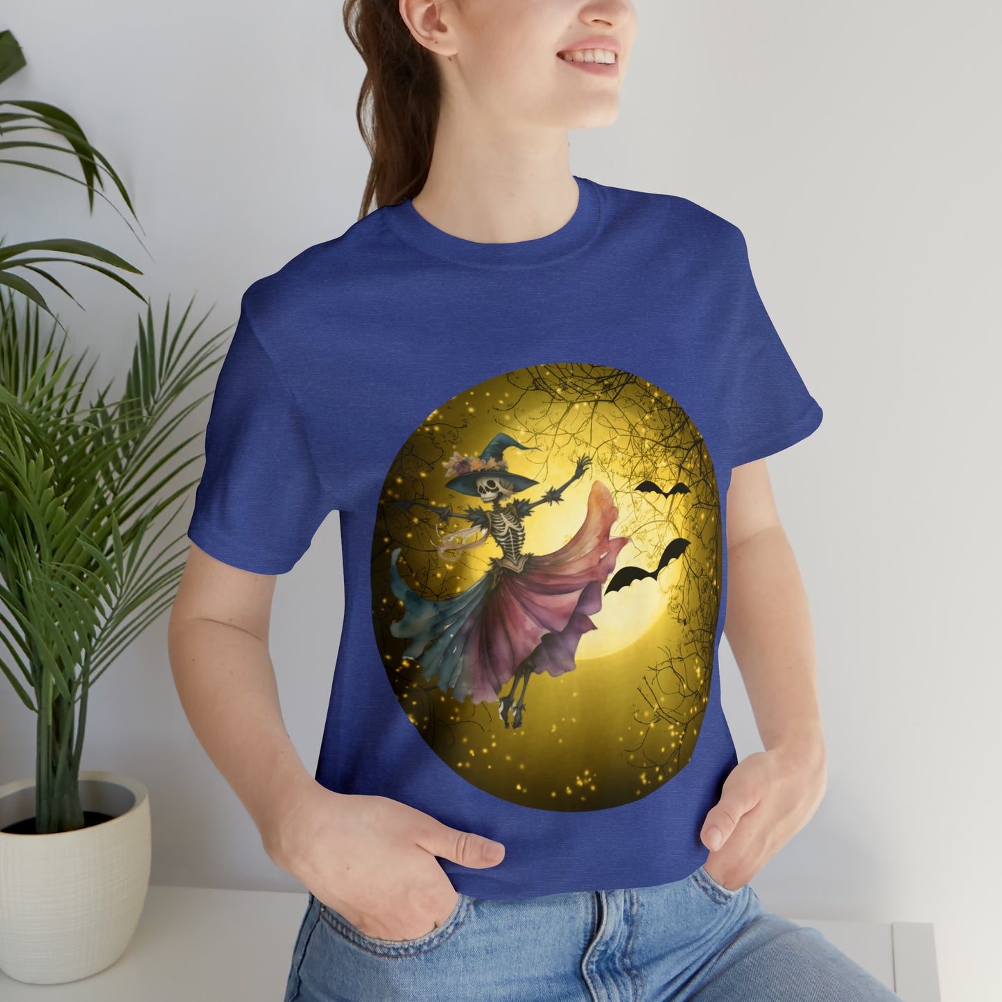 Vintage Halloween Dancing Witch Shirt, Halloween shirt, Dancer shirt, Dancing in the Moon shirt, Witchy Dancer