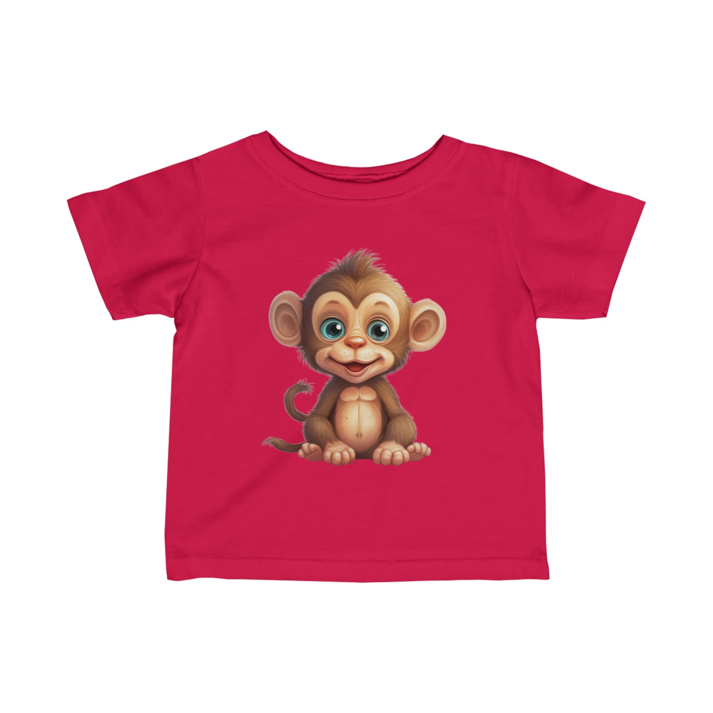 Baby Monkey Infant Fine Jersey Tee