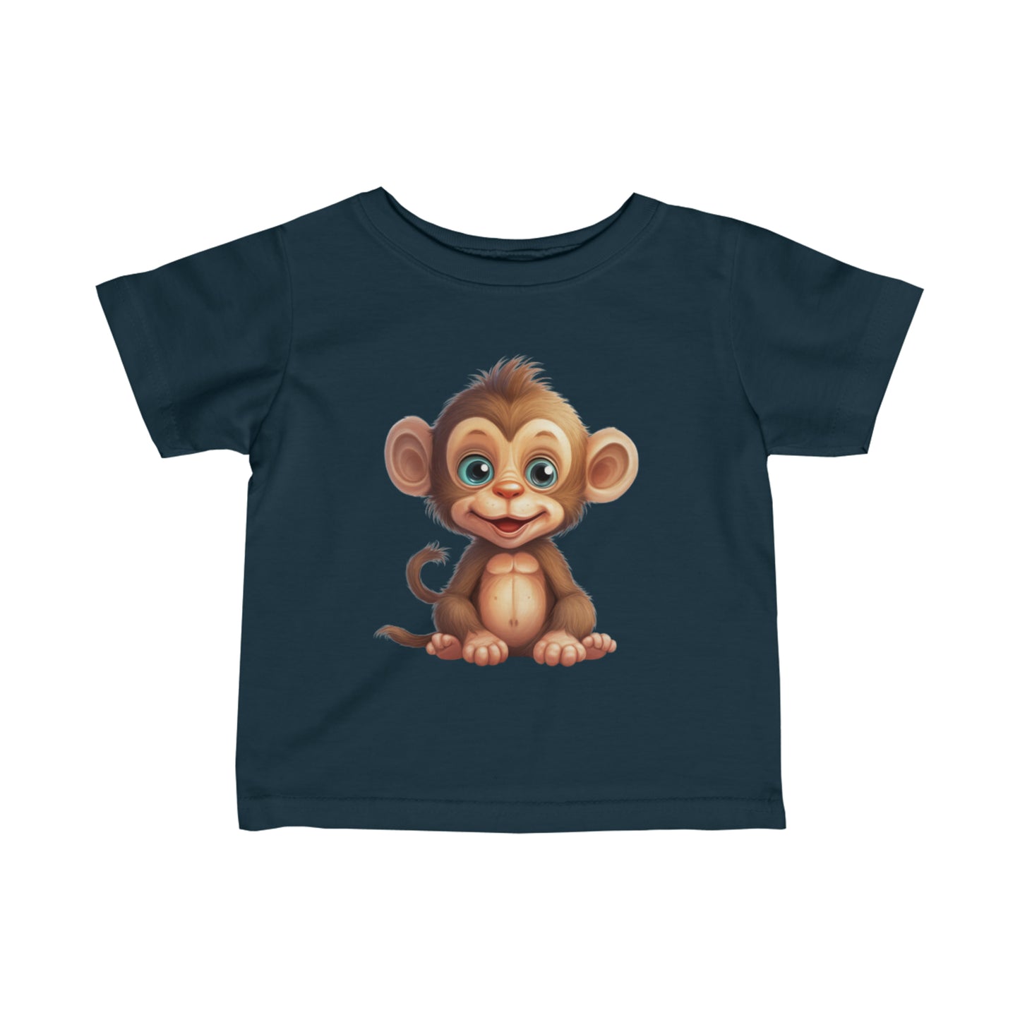 Baby Monkey Infant Fine Jersey Tee